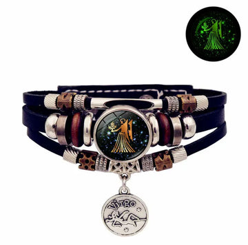 Virgo Vintage Bracelet for Men Women